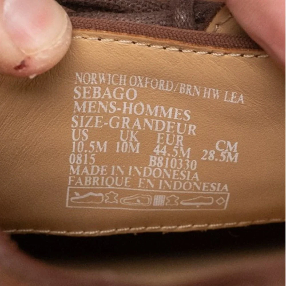 Sebago norwich oxford